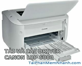 driver imprimante canon lbp 6000 gratuit windows 7