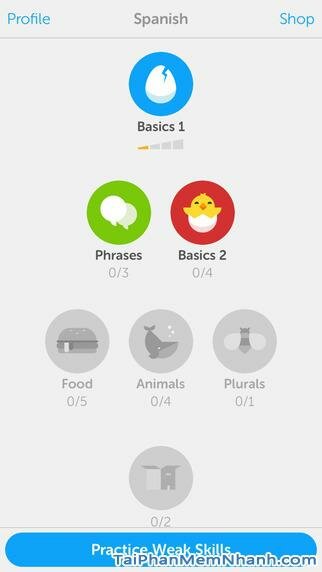 Hình 2 - Tải Duolingo - Ứng dụng học ngôn ngữ trên iPad, iPhone