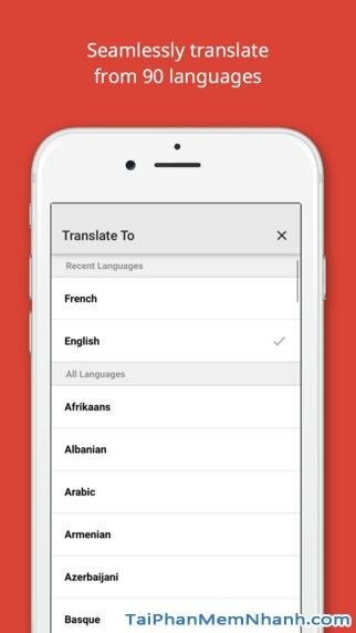 Hình 3 - Tải Google Translate - Ứng dụng dịch văn bản cho iPhone, iPad