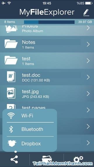 Hình 5 - Tải ứng dụng quản lý dữ liệu My File Explorer cho iPhone, iPad