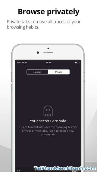 Hình 5 - Tải Opera Mini  - Ứng dụng lướt Web nhanh cho iPhone, iPad