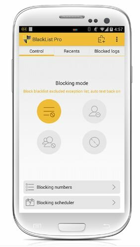 Hình 3 Tải ứng dụng chặn tin nhắn rác, cuộc gọi Blacklist cho Android