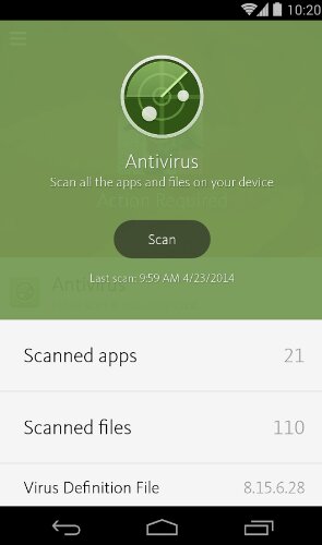 Hình 3 Tải Avira - Phần mềm ngăn chặn virus tấn công cho Android