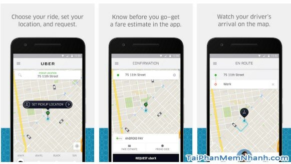 Tải ứng dụng Uber - Gọi xe taxi sang cho Android - Hình 2