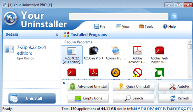 Tải Your Uninstaller Pro - Phần mềm Gỡ bỏ cài đặt trên PC + Hình 3