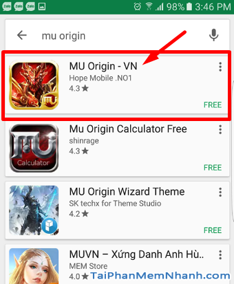 Tải game MU cho android - Hình 7