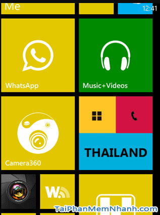 Biểu tượng camera360 trên Windows Phone - Hình 6