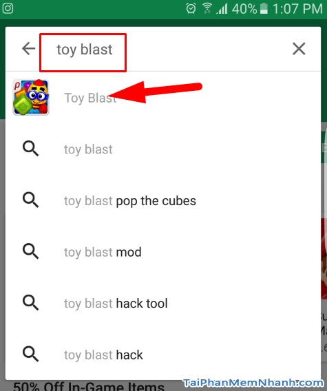 Hướng dẫn tải và cài đặt Game Toy Blast cho điện thoại Android + Hình 7