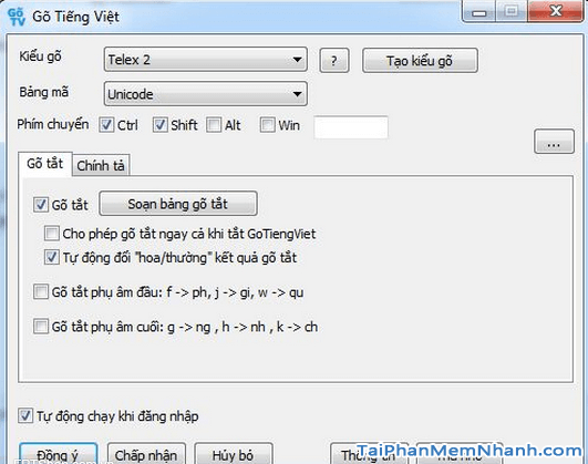 Hướng dẫn tải và cài đặt bộ gõ tiếng Việt cho Windows - GoTiengViet + Hình 3