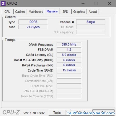 Hướng dẫn kiểm tra cấu hình máy tính, PC & Laptop với phần mềm CPU-Z + Hình 11
