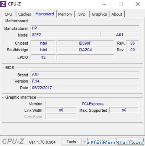 Hướng dẫn kiểm tra cấu hình máy tính, PC & Laptop với phần mềm CPU-Z + Hình 13