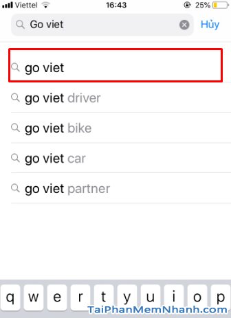 Hướng dẫn tải và cài đặt Go-Viet - ứng dụng gọi xe trên điện thoại iPhone, iPad + Hình 11