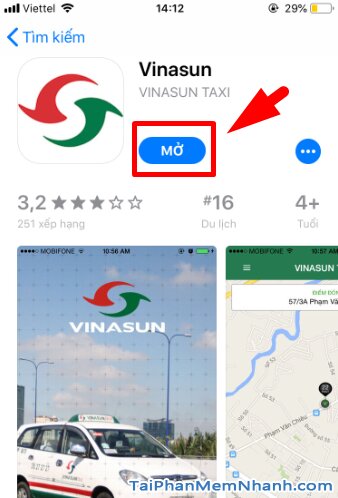 Tải và cài đặt ứng dụng gọi xe VinaSun Taxi cho điện thoại iOS + Hình 12