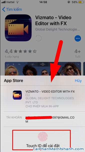 Tải cài đặt Vizmato cho iOS - Trình biên tập và thêm hiệu ứng độc đáo cho video + Hình 13