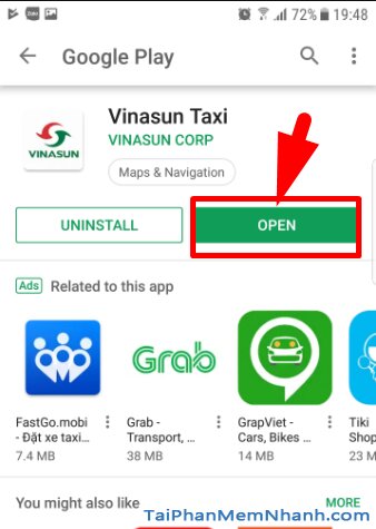 Hướng dẫn tải cài đặt VinaSun Taxi - Ứng dụng gọi xe cho Android + Hình 14