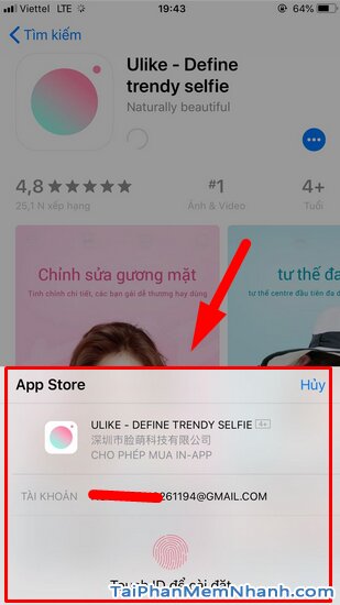 Tải cài đặt Ulike - Ứng dụng selfie, chỉnh sửa ảnh cho iOS + Hình 10