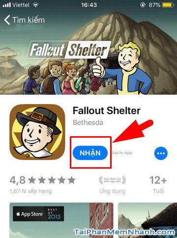 Tải cài đặt game Fallout Shelter cho điện thoại iPhone, iPad + Hình 11