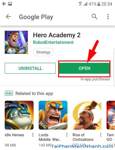 Tải cài đặt game chiến thuật Hero Academy 2 cho điện thoại Android + Hình 12