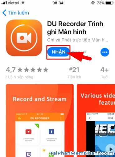 Tải DU Recorder - Trình Ghi & Live Stream màn hình trên iPhone, iPad + Hình 12