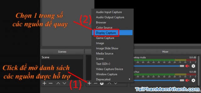 Cách sử dụng phần mềm OBS Studio để quay màn hình máy tính + Hình 8