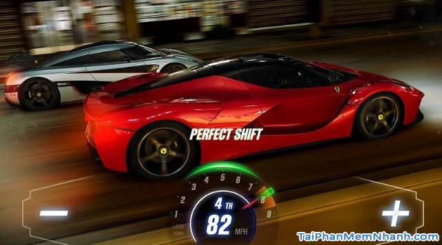 Tải game đua xe tốc độ CSR Racing cho điện thoại Android + Hình 4