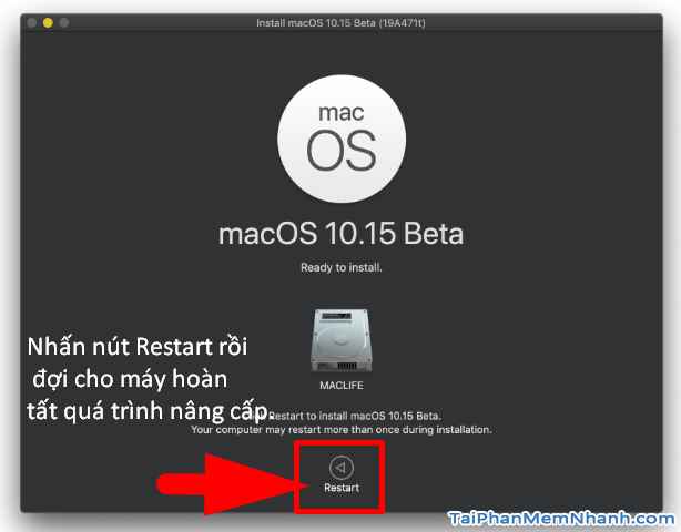 Nâng cấp Macbook từ macOS 10.14 lên macOS 10.15 Catalina + Hình 13