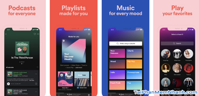 Tải cài đặt ứng dụng nghe nhạc Spotify cho iOS + Hình 6