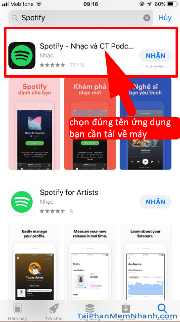 Tải cài đặt ứng dụng nghe nhạc Spotify cho iOS + Hình 15