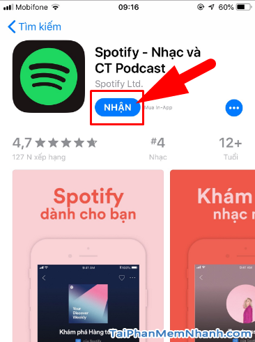 Tải cài đặt ứng dụng nghe nhạc Spotify cho iOS + Hình 16