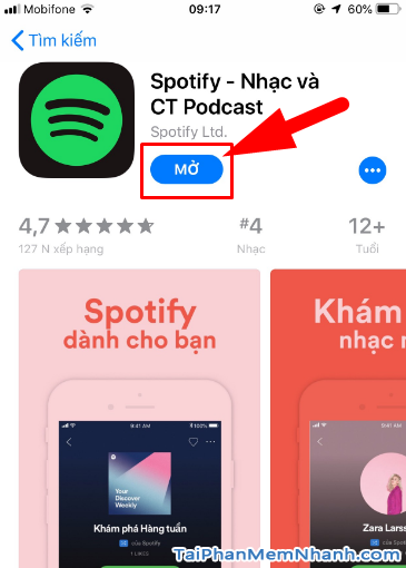 Tải cài đặt ứng dụng nghe nhạc Spotify cho iOS + Hình 19
