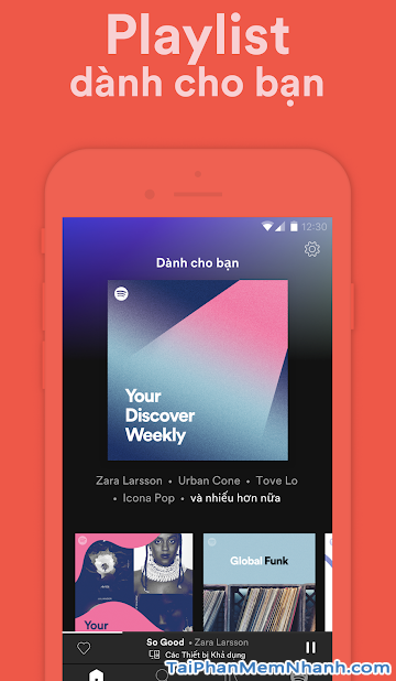 Tải cài đặt ứng dụng nghe nhạc Spotify cho Android + Hình 5