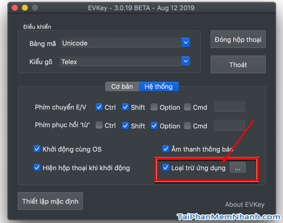 Hướng dẫn cài và sử dụng EVKey – Bộ gõ tiếng Việt tốt nhất trên Mac + Hình 12
