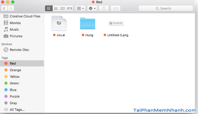 Hướng dẫn Lưu & Quản lý File trên máy tính Macbook + Hình 6