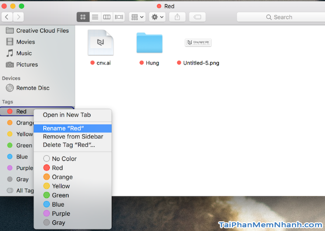 Hướng dẫn Lưu & Quản lý File trên máy tính Macbook + Hình 8