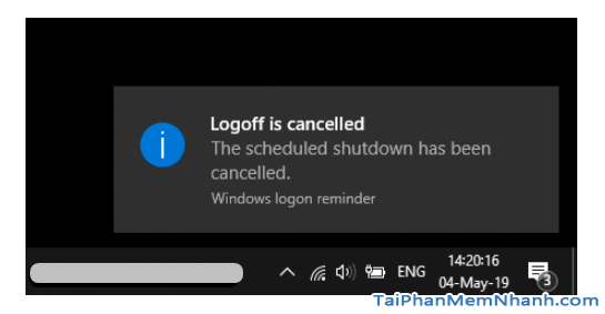 Hẹn giờ tắt máy tính Windows 10 bằng Lệnh và Phần mềm + Hình 13
