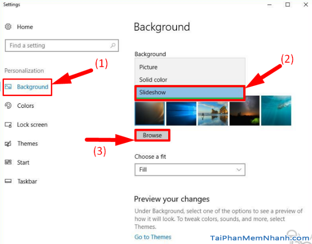 Hướng dẫn hẹn giờ đổi ảnh nền Windows 10 cho người mới + Hình 13