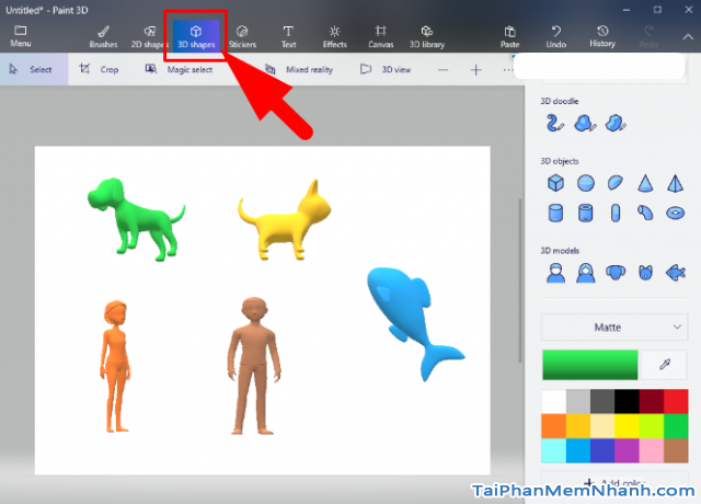 Hướng dẫn sử dụng Paint 3D trên Windows 10 cho người mới bắt đầu + Hình 8