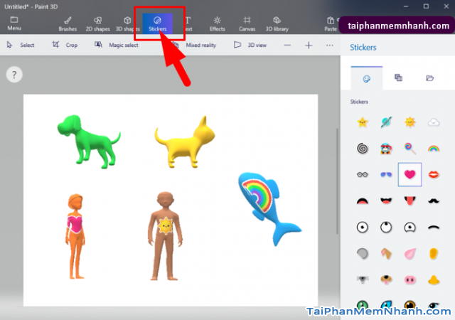 Hướng dẫn sử dụng Paint 3D trên Windows 10 cho người mới bắt đầu + Hình 9
