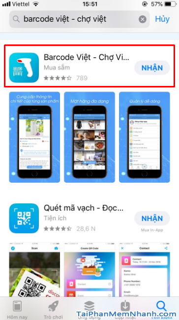 Tải phần mềm đọc mã vạch Barcode Việt cho điện thoại iOS + Hình 11