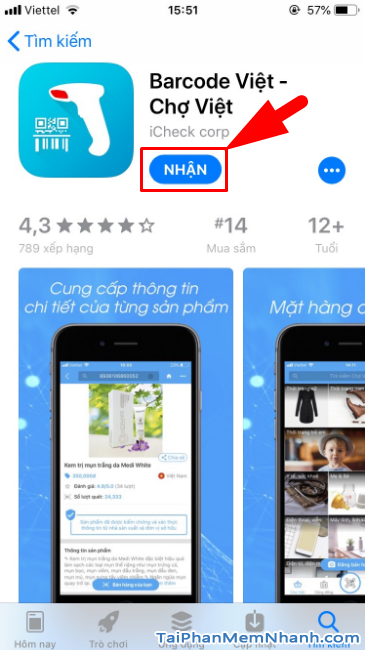 Tải phần mềm đọc mã vạch Barcode Việt cho điện thoại iOS + Hình 12