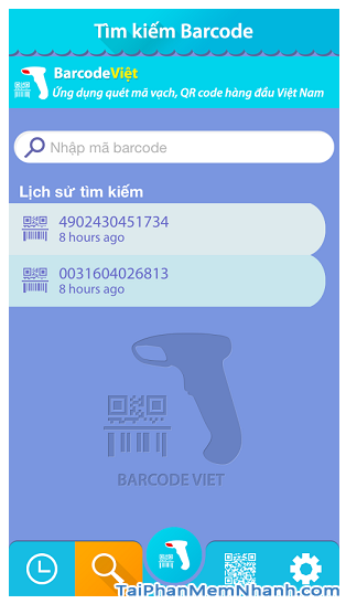 Tải phần mềm đọc mã vạch Barcode Việt cho điện thoại Android + Hình 12