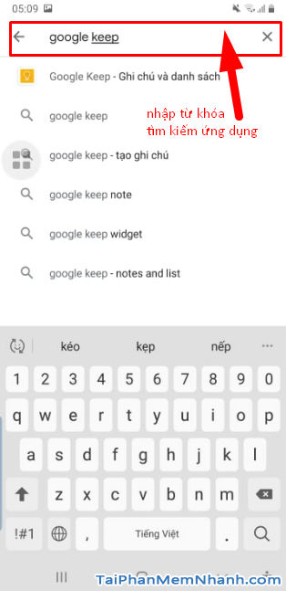 Tải cài đặt ứng dụng ghi chú Google Keep cho Android + Hình 7