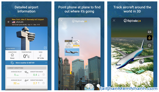 Tải cài đặt ứng dụng Flightradar24 cho Android + Hình 5
