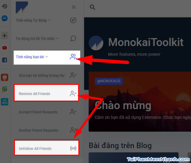 Thông tin về công cụ quản lý Facebook - Monokaitoolkit + Hình 4