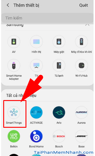 Điều khiển Samsung Smart TV bằng App SmartThings trên mobile + Hình 8