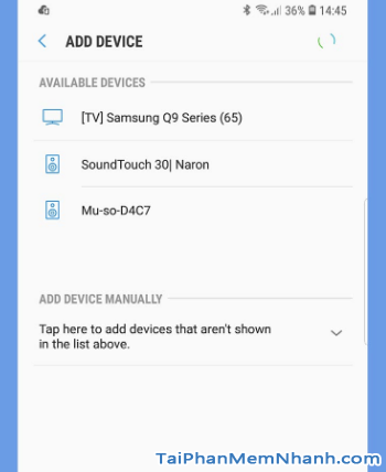 Điều khiển Samsung Smart TV bằng App SmartThings trên mobile + Hình 9