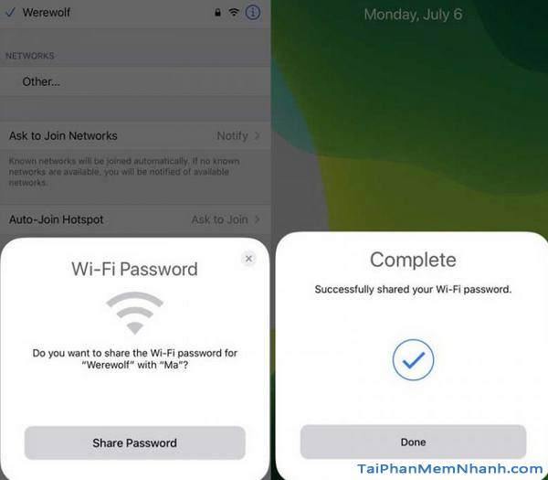 Chia sẻ mật khẩu Wifi trên iOS mà không cần phải nhập mật khẩu + Hình 8