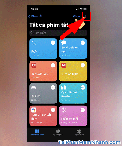 Hướng dẫn thay đổi icon ứng dụng bằng Phím tắt trên iOS 14